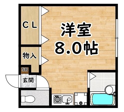 塚本パンション 間取り図画像