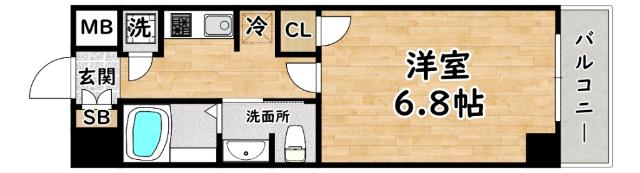 レジュールアッシュPREMIUM　TWIN-Ⅱ 間取り図画像