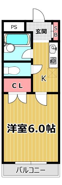 コート姫島 間取り図画像