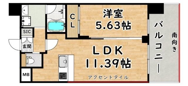 プレジオ塚本ASIAN 間取り図画像