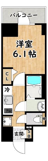 プレサンス塚本アクミリオン 間取り図画像
