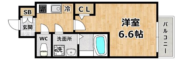 ファステート大阪グリーン 間取り図画像