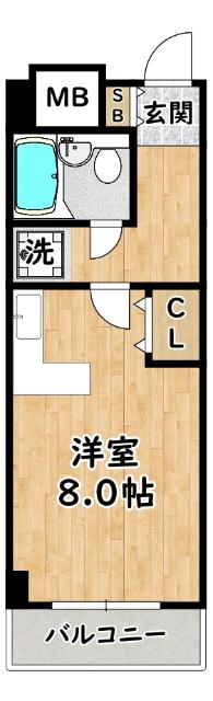 ダイアパレス塚本Ⅱ 間取り図画像