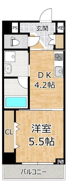 グランフォルテ田川 間取り図画像
