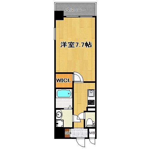エスリード大阪グランゲート（K910） 間取り図画像