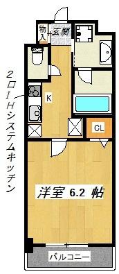 グレイスレジデンス大阪WEST 間取り図画像