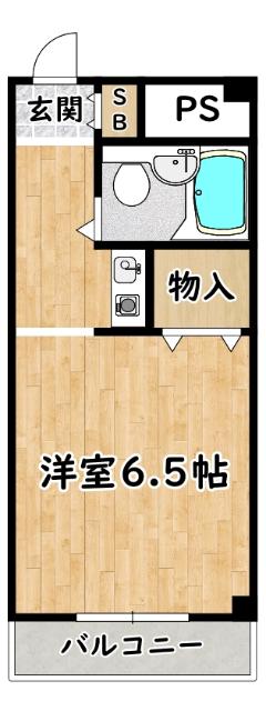 大和田マンション 間取り図画像