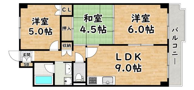 エヌエムセーズ 間取り図画像
