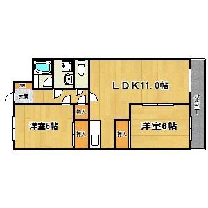 メゾンノール加島 間取り図画像