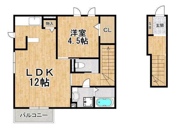 アリエス 間取り図画像