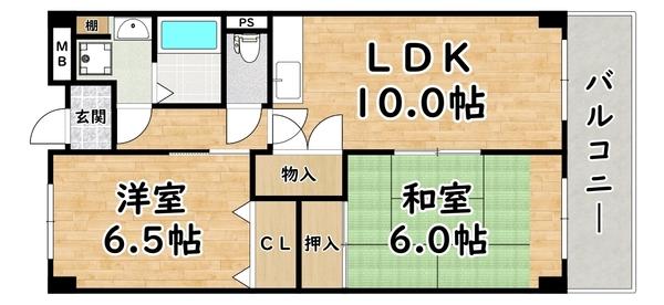 カクタスガーデン 間取り図画像