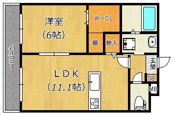 アニマーレ出来島ステーション 間取り図画像