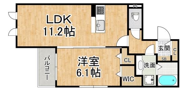 レセンテ淀川 間取り図画像
