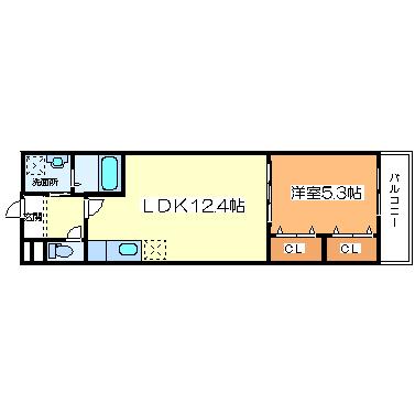 フジパレス塚本 間取り図画像