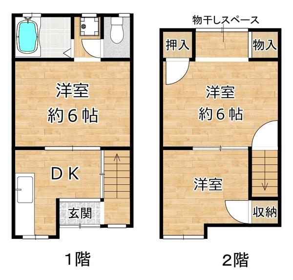 酒井住宅 間取り図画像