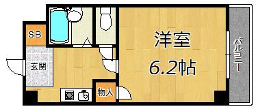 マンションスイーダ 間取り図画像