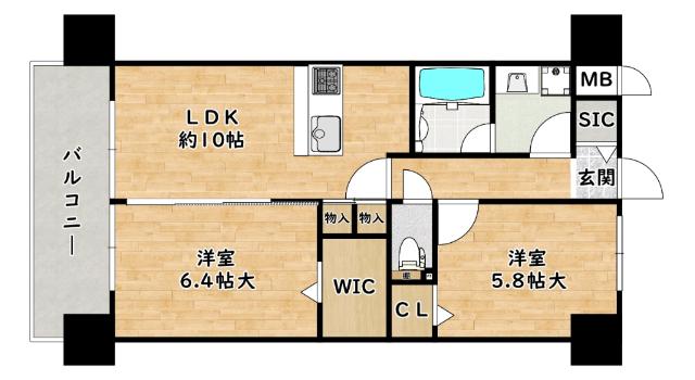 ラフィネール大阪十三 間取り図画像