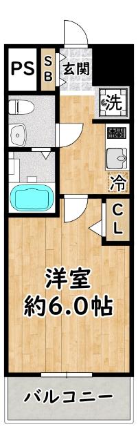エグゼ大阪NORTHゲート 間取り図画像