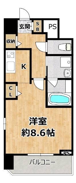 スプランディッドⅡ 間取り図画像