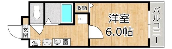 グランパシフィック十三 間取り図画像
