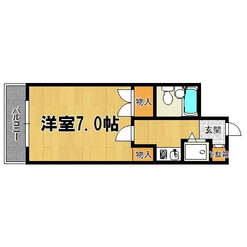 エクセレントコート 間取り図画像