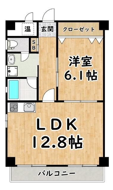 ハイデンスナガイ 間取り図画像