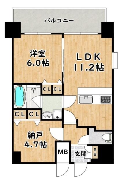 スプランディッドⅦ 間取り図画像
