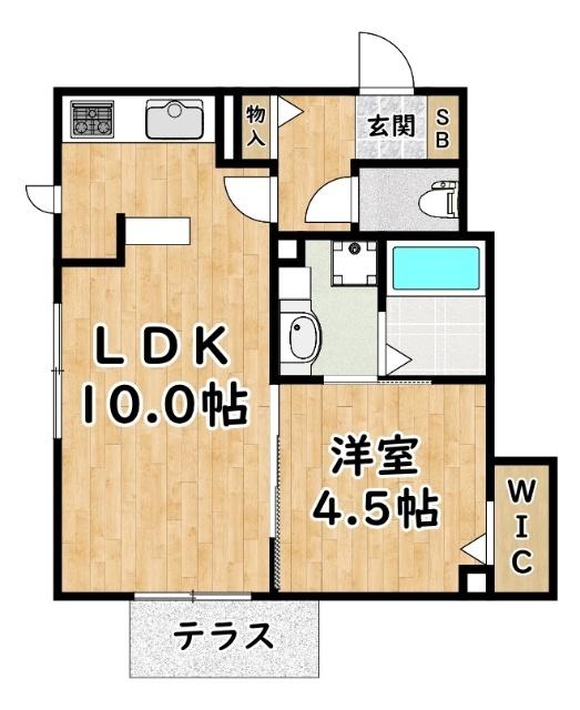 アリエス 間取り図画像