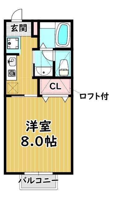 ヴィラ歌島 間取り図画像