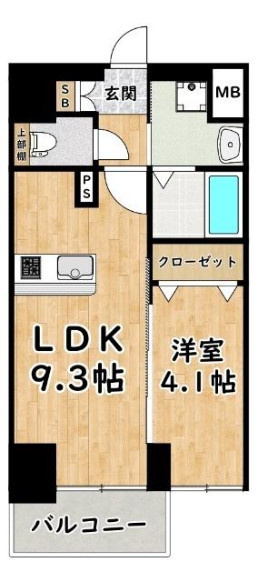 ソルテラスOSAKA塚本 間取り図画像