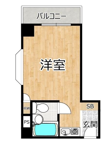 REBANGA十三アパートメント 間取り図画像