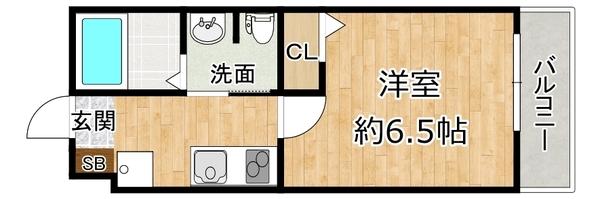 ノイヴェル塚本 間取り図画像