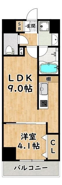 グランディア大阪ノース 間取り図画像