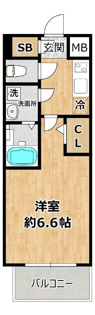 ファステート大阪グリーン 間取り図画像