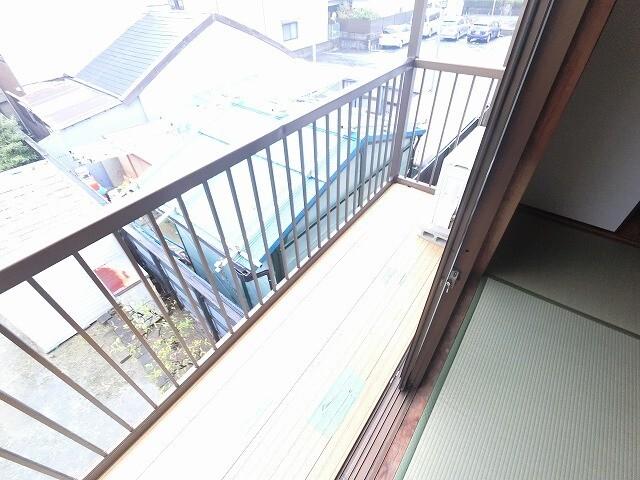 大阪市西淀川区佃アパート バルコニー