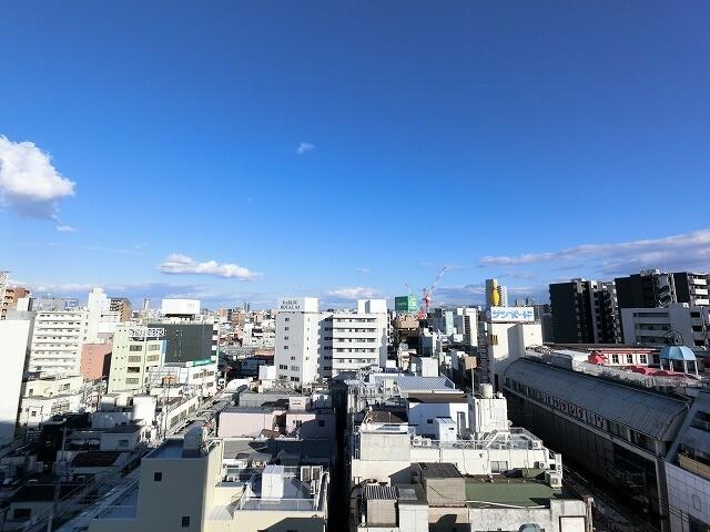 大阪市淀川区十三本町マンション 眺望