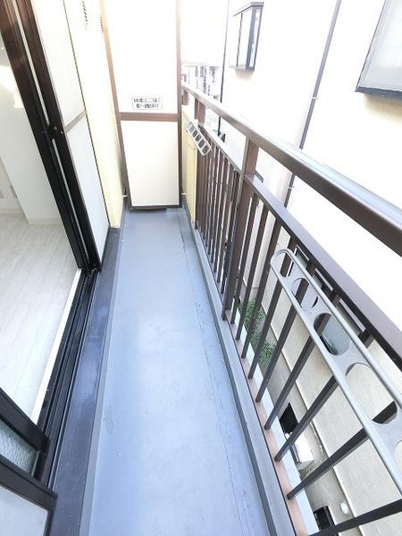 大阪市西淀川区野里マンション バルコニー