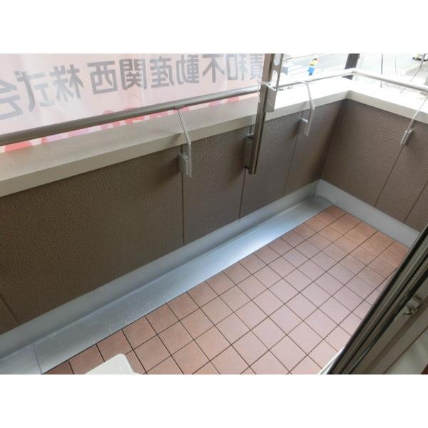 大阪市西淀川区佃アパート バルコニー