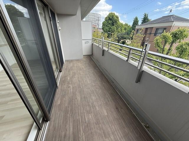 大阪市西淀川区竹島マンション バルコニー