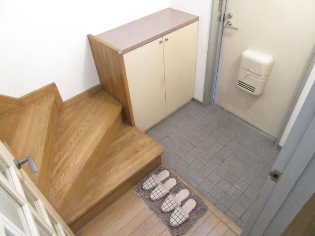 大阪市西淀川区柏里マンション 玄関