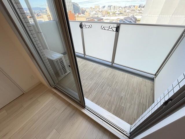 プレサンス塚本ベラビィ バルコニー