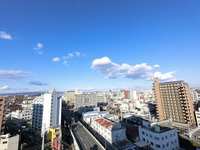 大阪市淀川区十三本町マンション 眺望