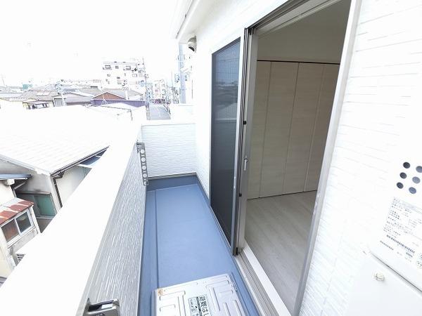 カサーディア加島Ⅱ バルコニー
