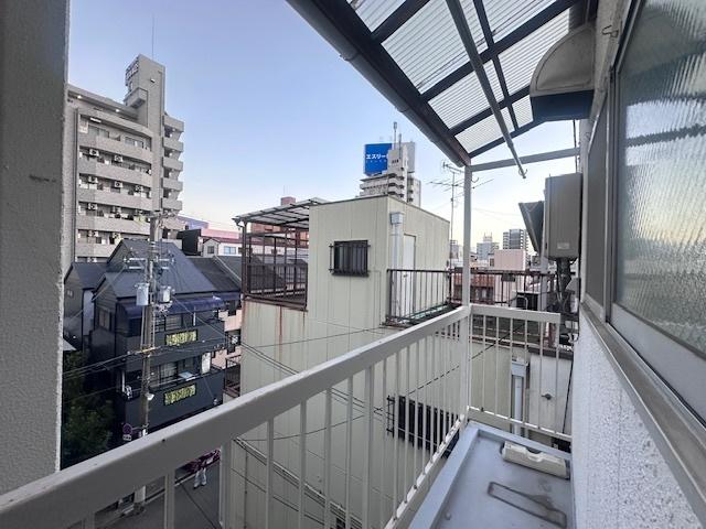 大阪市淀川区塚本マンション バルコニー