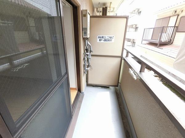 朝日プラザ塚本Ⅱ バルコニー