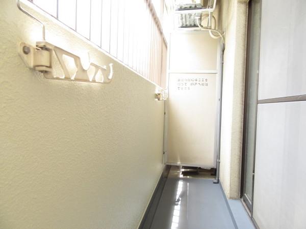 大阪市淀川区十三元今里マンション バルコニー