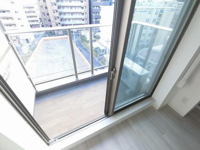 大阪市西淀川区柏里マンション バルコニー