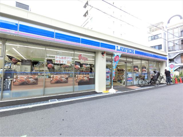 ローソン淀川十三西店：79m