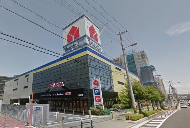 ヤマダデンキヤマダアウトレット淀川店：858m