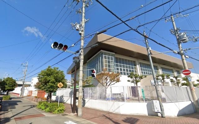 大阪市立加島小学校：691m